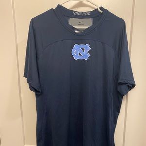 Carolina Baseball Nike Pro Short Sleeve Tee - XL